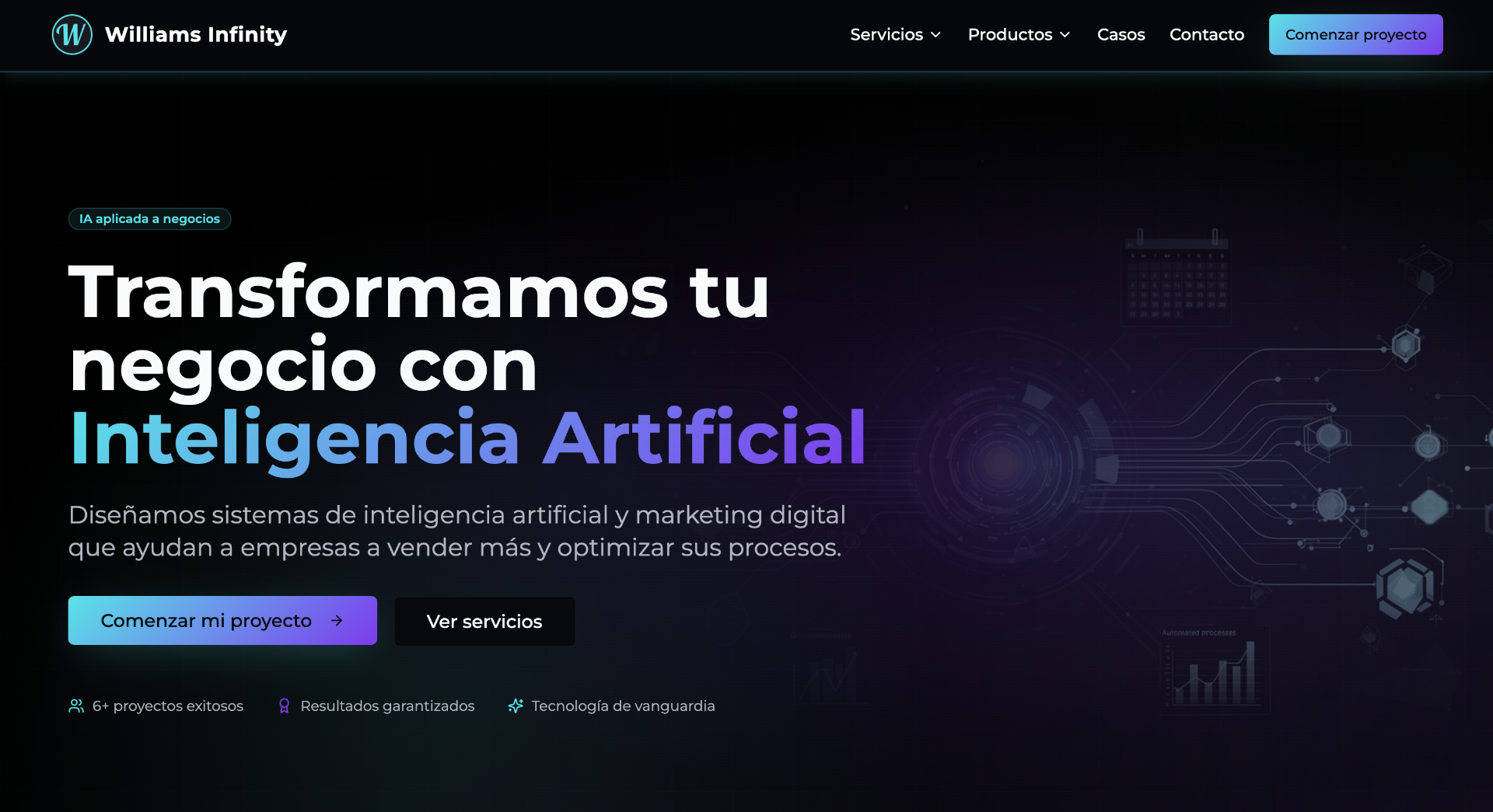 Web profesional con SEO